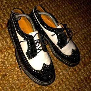 Made in england🇬🇧 vintage platform loafer docs.